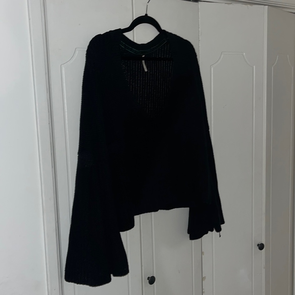 Black free People knit sweater